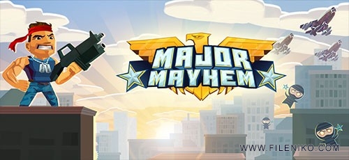 دانلود بازی Major Mayhem 1.1.3 برای اندروید به همراه نسخه مود شده