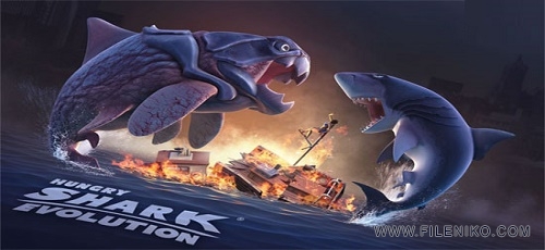 دانلود Hungry Shark Evolution 4.7.0 بازی کوسه گرسنه اندروید + مود